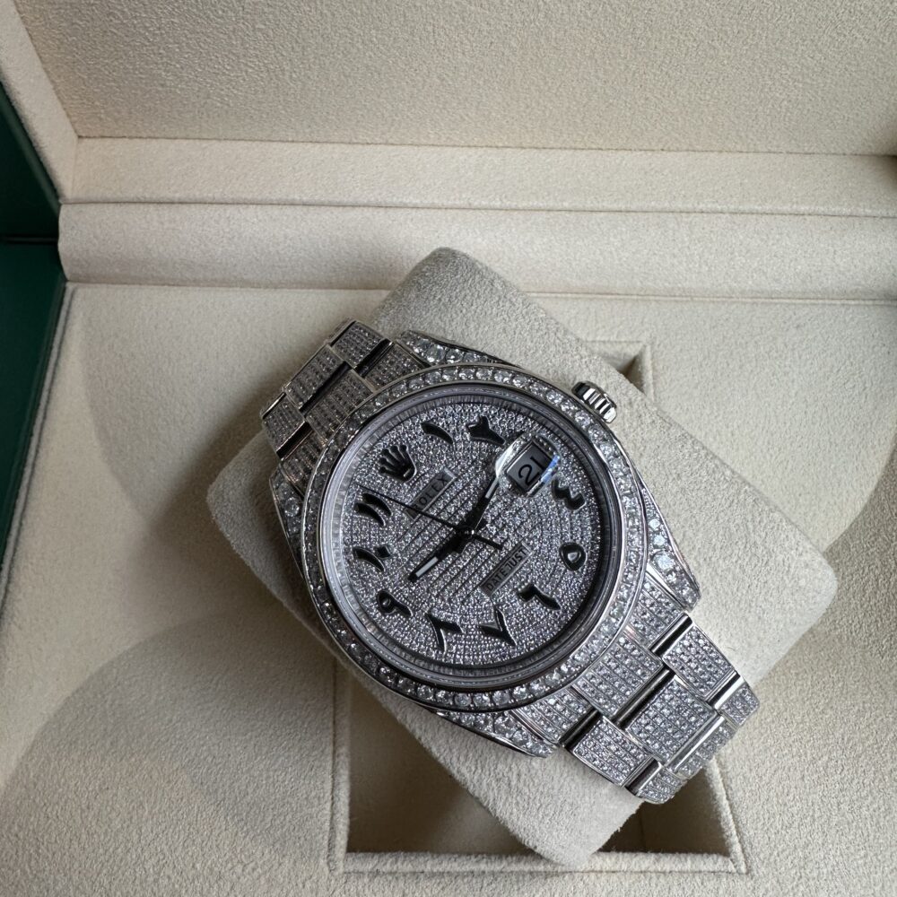 Rolex Datejust 41 diamanti certificati