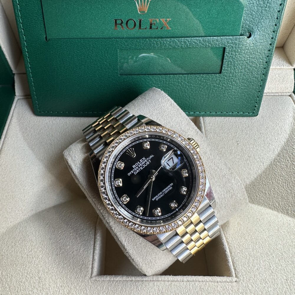 Rolex Datejust 36 oro/acciaio brilli