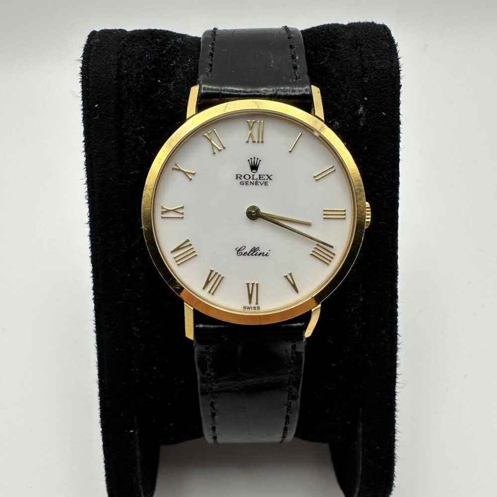 Rolex Cellini oro giallo quadrante bianco
