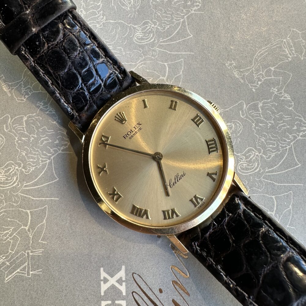 Rolex Cellini quadrante oro