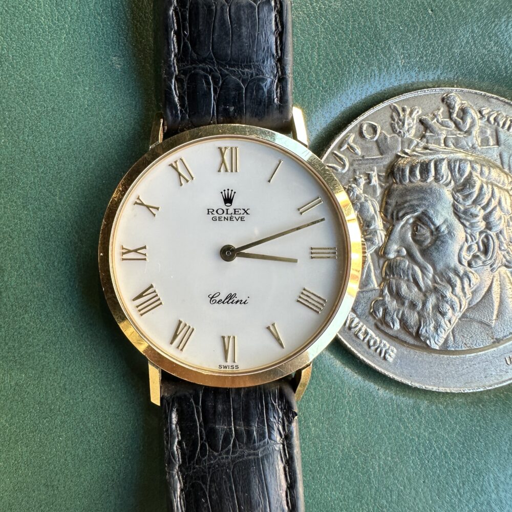 Rolex Cellini Oro giallo quadrante bianco