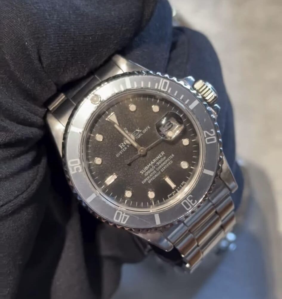 Rolex Submariner Date 'ghiera virata grigio'