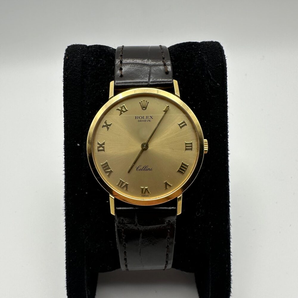 Rolex Cellini quadrante oro