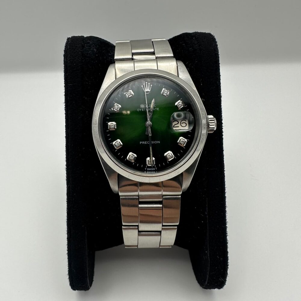 Rolex Oyster Date quadrante brilli